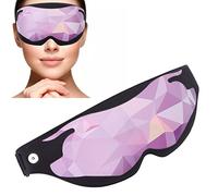 Parche Ocular con Calefacción Eléctrica, Parche Ocular con Compresa Caliente, 3 Velocidades de Temperatura, Revive la Fatiga, Almohadilla Ocular Térmica a Prueba de Luz, para Ojos Secos Blefaritis Sty