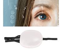 Parche Ocular para Ambliopía, Correa Elástica de Algodón de Seda Parche Ocular de Cubierta Completa para el Cuidado Y Protección de un Solo Ojo, Almohadilla Ocular para Estrabismo que(adulto rosa)