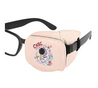 Parche Ocular para Gafas para niños - Cubierta de sombreado de algodón, Ayuda Reutilizable para el Entrenamiento de la visión | Soporte para ambliopía, Uso Diario de Gafas, Uso Escolar, Terapia