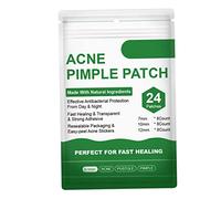 Parche para acné, pegatinas invisibles que absorben el acné, para el cuidado de las manchas faciales, 24 parches