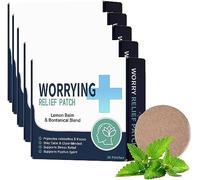 Parche para aliviar la ansiedad, parche InnerCalm para aliviar la ansiedad y el estrés, parches naturales para aliviar el estrés, parches para aliviar la ansiedad y el estrés (5 cajas)