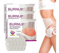 Parche para dar forma al vientre BurnUp,parches adelgazantes de hierbas naturales,quemador de grasa del vientre,parches para perder peso,parche para el ombligo de adelgazamiento rápido (15 piezas)