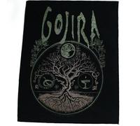 Parche para espalda GOJIRA con diseño de árbol de la vida, 36 x 29 cm