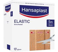 Parche para heridas W.Sohngen Hansaplast ELASTIC 5m x 6 cm
