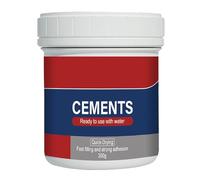 Parche para hormigón: 300 g de cemento para sellar grietas de secado rápido, relleno versátil para reparación de pisos | Perfecto para mantenimiento de patios en aceras, reparación de caminos de acces