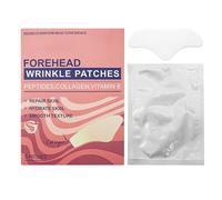 Parche para la frente, calcomanía de estiramiento facial, almohadilla hidratante y reafirmante antiarrugas, para viajes nocturnos, parche para mujeres y adultos con uso nocturno, 5.1 x 2.1