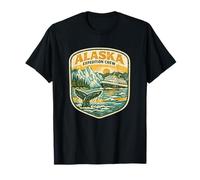 Parche para la tripulación de la expedición de Alaska Que Coincide con el Crucero Familiar por Camiseta