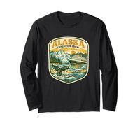 Parche para la tripulación de la expedición de Alaska Que Coincide con el Crucero Familiar por Manga Larga