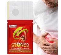 Parche para ombligo - Tummy Sticker Cleansing Patch Cuidado Personal - Mejore el Sueño, 12 Unidades/Paquete de Parches Corporales, Limpia el Cuerpo, Relájese para Hombres y Mujeres Tongfeng