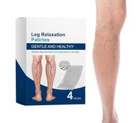 Parche Para Piernas Relajante,4 Unidades Parche de Corporal - para Piernas | para Uso en Casa Viaje Mañana Noche Rutina Diaria Hombres Mujeres Adultos