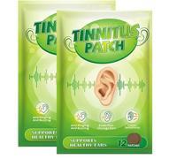 Parche Para Tinnitus,Parche Para La Salud Del Oído,Parches para Aliviar el Tinnitus Mejora el Dolor de Oído Parche Fácil para el Cuidado de la Salud del Oídos 12PC*2PC