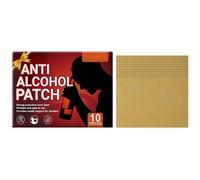Parche, Parches corporales antialcohol, Fórmula natural suave para uso diario, Impermeable, Portátil y fácil de usar, Parche para la prevención después del consumo de alcohol (10 Piezas)