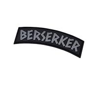 Parche PVC Berserker Nórdico (Blackout Discreto) parche militar hook