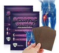 Parche Reductor Del Dolor, 60 Hojas Parche Reductor Del Dolor Del Nervio Ciático Tela Elástica Parche Muscular De Liberación Multifuncional Para Glúteos Traseros