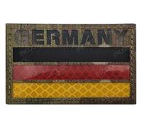 Parche reflectante de la bandera de Alemania, 1 unidad