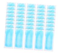 Parche Refrescante 40 Piezas de Gel Menta Azul para Calor | Refrigeración, Uso Portátil para Viaje y Exterior, PVC No Tejido, Apoyo para Frente y Dental