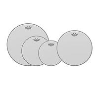 Parche Remo Pro Pack Ambassador revestido 12 pulgadas, 13 pulgadas 16 pulgadas + 14 pulgadas gratis PP-0112-BA-GW