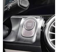 Parche reparación Compatible Con Benz EQA Para EQB Acero Inoxidable, Botón De Arranque De Un Solo Clic, Cubierta Protectora, Decoración, Interruptor De Encendido, Pegatina Interior.