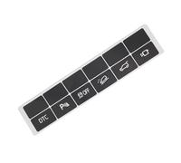 Parche reparación Compatible Con BMW X6 E71 2008-2014 1 Juego De Pegatinas De Reparación De Adhesión Segura 40 * 60 Mm Pegatinas De Repuesto Para Botones Del Tablero Control De Tracción DTC