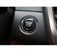 Parche reparación Compatible Con Toyota Para Highlander Botón De Arranque Y Parada Del Motor, Pegatina Para Tapa, Embellecedor, Accesorios Interiores Del Coche.(Black)