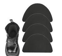 Parche Reparador de Zapatos,Grip Autoadhesivo Reparación,4 Piezas Almohadilla de Talón Resistente al Desgaste | Reparación para Botas, Tacones Altos, Zapatillas y Prevención de Ampollas para Hombre y