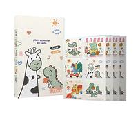 Parche Repelente de Mosquitos,Pegatinas Antimosquitos Niños,Antimosquitos Bebés,72 Pegatinas Fórmula Natural de Dibujos Animados de Verano Pegatina para Bebé, Niños, Adulto(Dinosaurios)