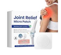 Parche Rodilla | 4 Almohadillas Adhesivas Naturales Duraderas,Parches para el Cuidado del Cuerpo | para Viaje Trabajo Exterior Fitness Hombros Espalda Cuello Piernas