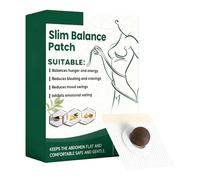 Parche Slim Balance, Parche para el Control del Hambre, con Aumento Natural de Energía, Solución para Aliviar la Hinchazón, Ayuda a Controlar los Antojos y a Mantener un Apetito Equilibrado