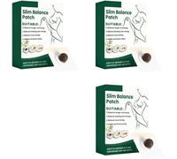 Parche Slim Balance, Parches para el Control de Peso, Parche para el Bienestar y la Salud, Aumenta la Energía Naturalmente para el Trabajo, Viajes y Fitness