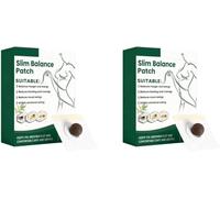 Parche Slim Balance, Parches para el Control de Peso, Parche para el Bienestar y la Salud, Aumenta la Energía Naturalmente para el Trabajo, Viajes y Fitness
