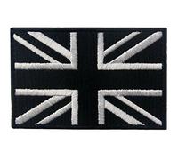 Parche táctico bordado de la bandera británica de Reino Unido, con emblema de