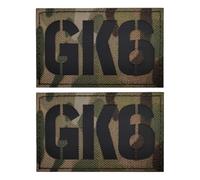 Parche táctico de camuflaje militar con señal de llamada, brazalete reflectante IR, parche moral de nailon 500D duradero para chalecos, cascos y uniformes tácticos, Gk1