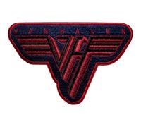 Parche tejido con logotipo clásico de Van Halen, talla única, Negro, Taille unique
