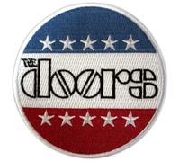Parche tejido estándar con logotipo de The Doors Stars & Stripes