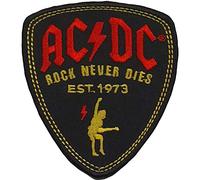 Parche tejido oficial AC/DC Rock Never Mues