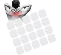 Parche TENS, 20 Piezas/Bolsa Parche de Electrodo TENS Autoadhesivo Diez Almohadillas de Electrodos para Máquina, Almohadilla TENS para Masajeador TENS, Máquina de Fisioterapia