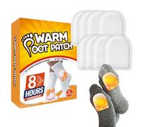 Parche térmico para pies, adhesivo y seguro, calentadores de pies para calor sobre la marcha, paquetes de calor para actividades al aire libre, esquí, senderismo, calefacción de invierno