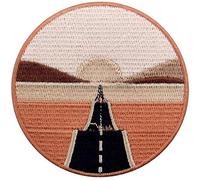 Parche termoadhesivo para la ropa, diseño de Aventura Descubriendo el Rincón de la Tierra