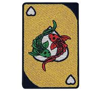 Parche termoadhesivo para la ropa, diseño de Golden Fish poker