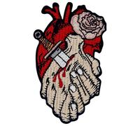 Parche termoadhesivo para la ropa, diseño de Historia Triste con Amor