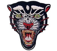 Parche termoadhesivo para la ropa, diseño de La pantera rugiente