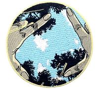 Parche termoadhesivo para la ropa, diseño de No estoy sola