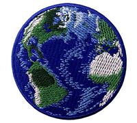 Parche termoadhesivo para la ropa, diseño de Tierra azul mundo