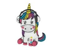 Parche termoadhesivo, unicornio, de hierro, parches de unicornio, para aplicar a la plancha o a coser para la personalización de tu ropa o bolsas
