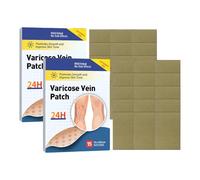 Parche Vein Target Microdarts, tratamiento profesional Varicose Veins para piernas, parche de Vein Target, Ease Blood circulation, Natural Ingredients Leg Treatment for All Skin Types