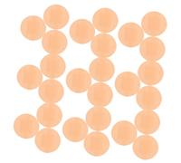 Parches Adhesivos Circulares Transpirables sin Medicamento, 100 Piezas | Cobertura Beige Discreta, Capa No Pegajosa y Envase Individual, para Manos, Cocina y Salidas