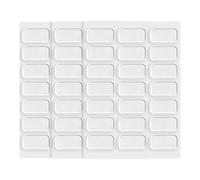 Parches adhesivos invisibles con fuerte agarre, decoraciones interiores desmontables para coche, pegatinas lavables para parabrisas coleccionables, figuras, cinta adhesiva, tiras de salpicadero