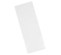 Parches adhesivos rectangulares para la parte inferior del zapato, almohadilla acolchada grande con textura, protectores de silicona que reducen el ruido, Transparente