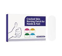 Parches agrietados para pies, elásticos de larga duración, cuidado nutritivo de manos y pies para mujeres, adolescentes, adultos, personas mayores, suavizan la piel áspera, curan pelados