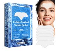 Parches antiarrugas con colágeno, suavizar e hidratar las arrugas durante la noche, cinta facial de colágeno contra las arrugas, cinta de cara reafirmante ForeheadCareStickers